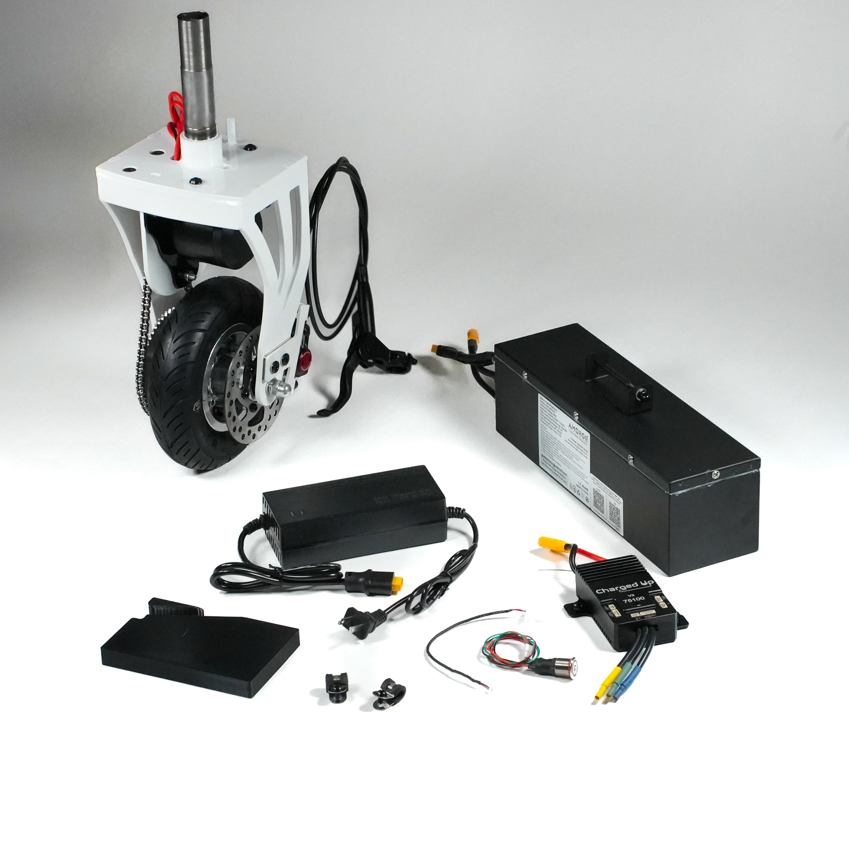 (Gloss White) Tottoms Brushless PRO Kit