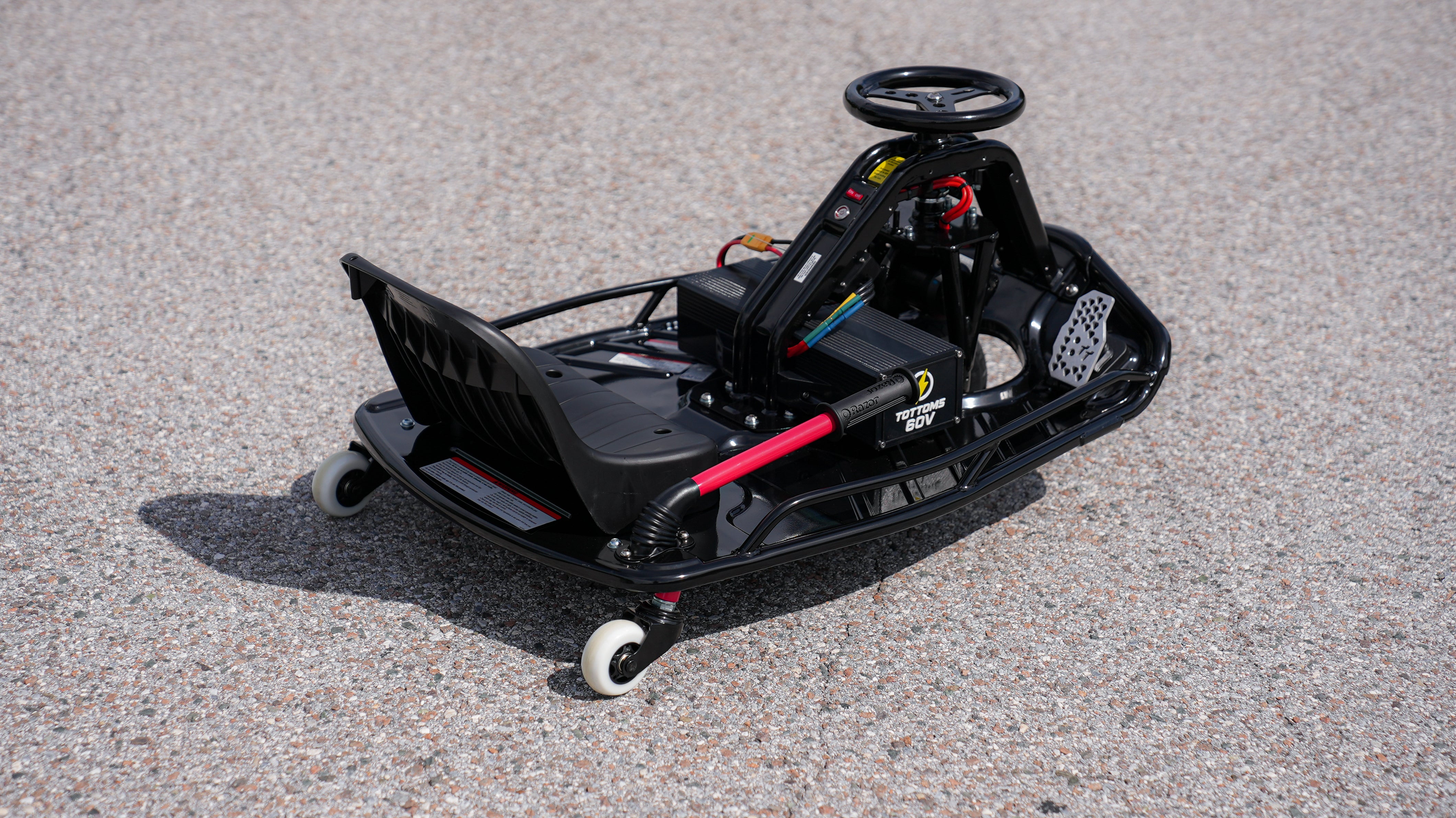 Tottoms Belt Drive Street Kart - Black