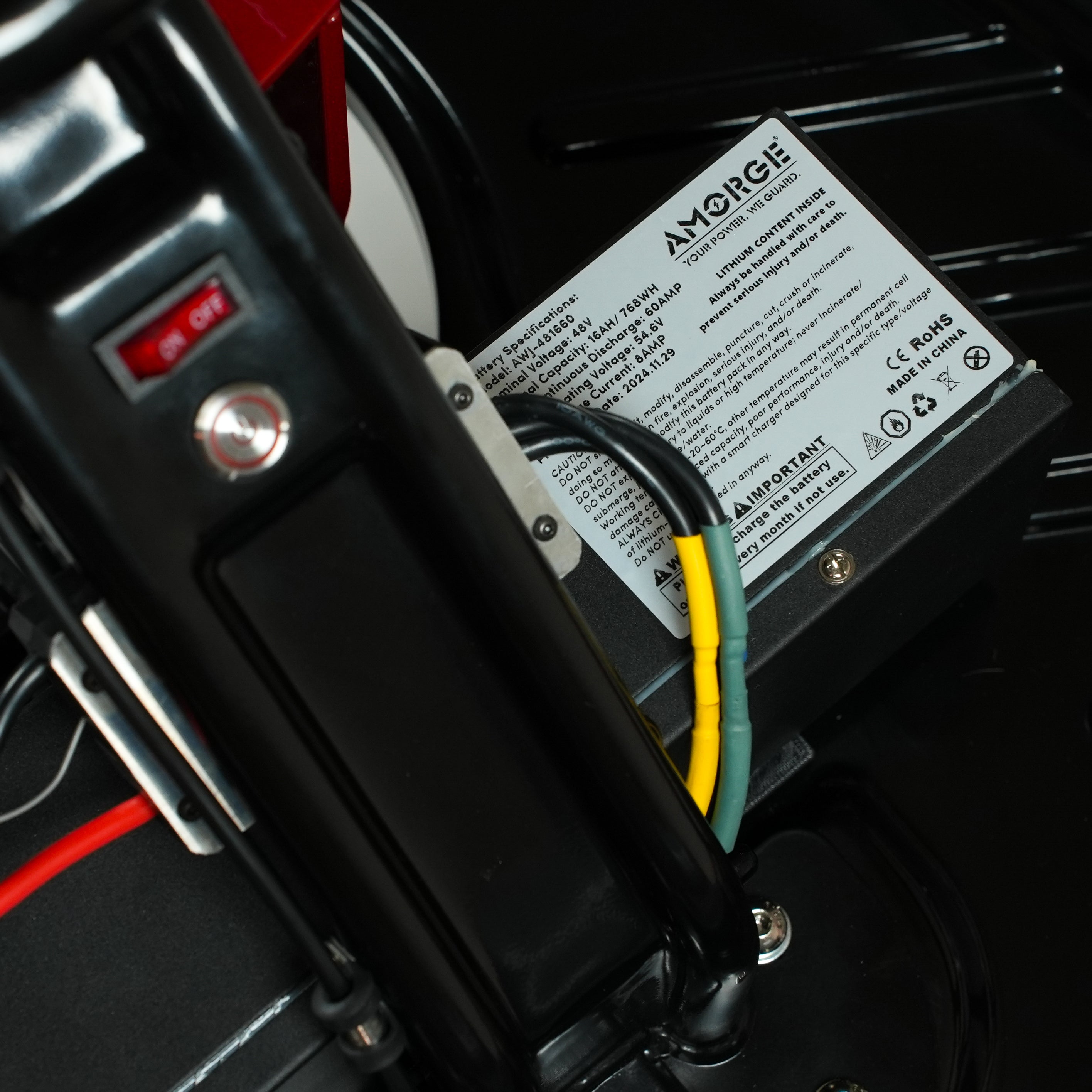 Tottoms "Scarlett Black" 48v PRO Kart