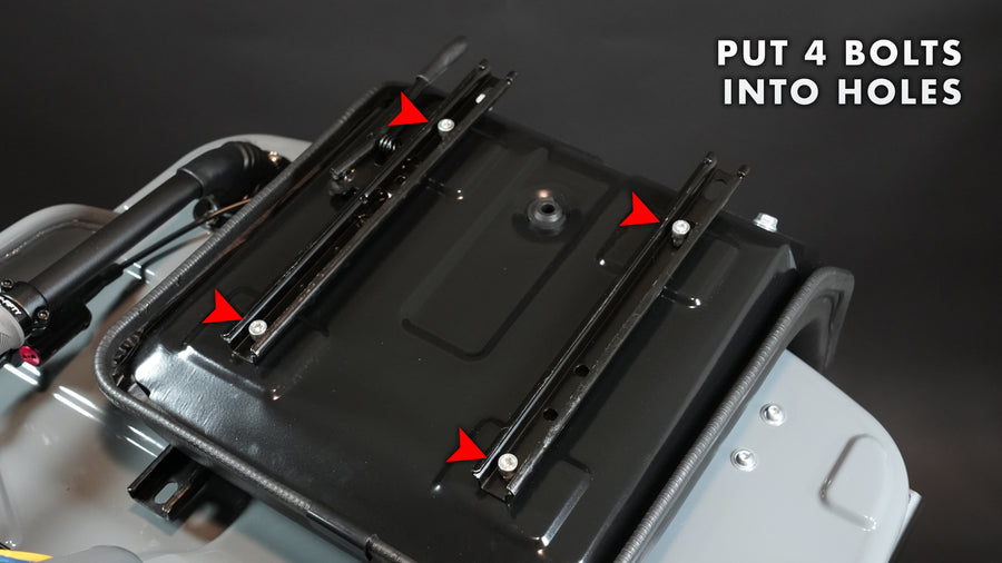 Put 4 Bolts into Holes