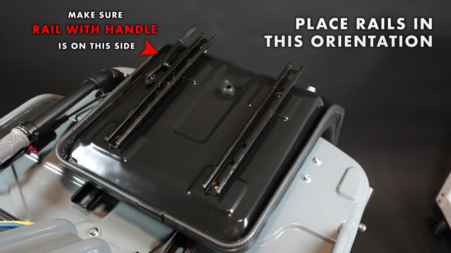 Place Rails on Seat