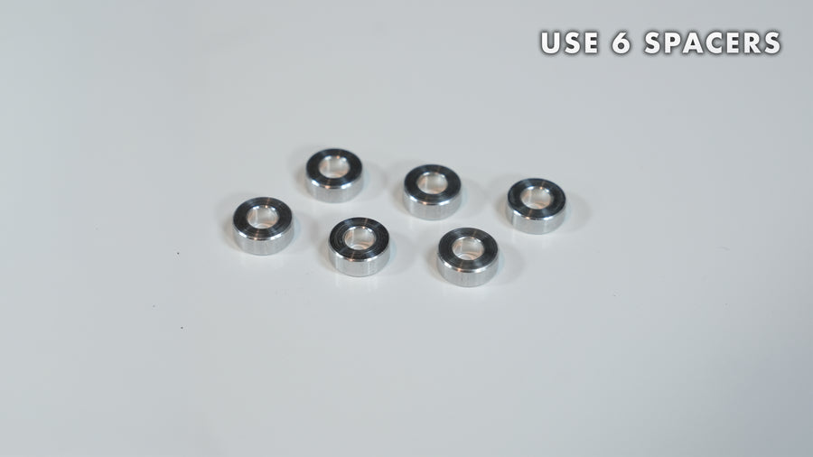 Grab 6 Metal Spacers