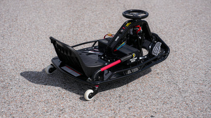 Tottoms Belt Drive Street Kart - Black