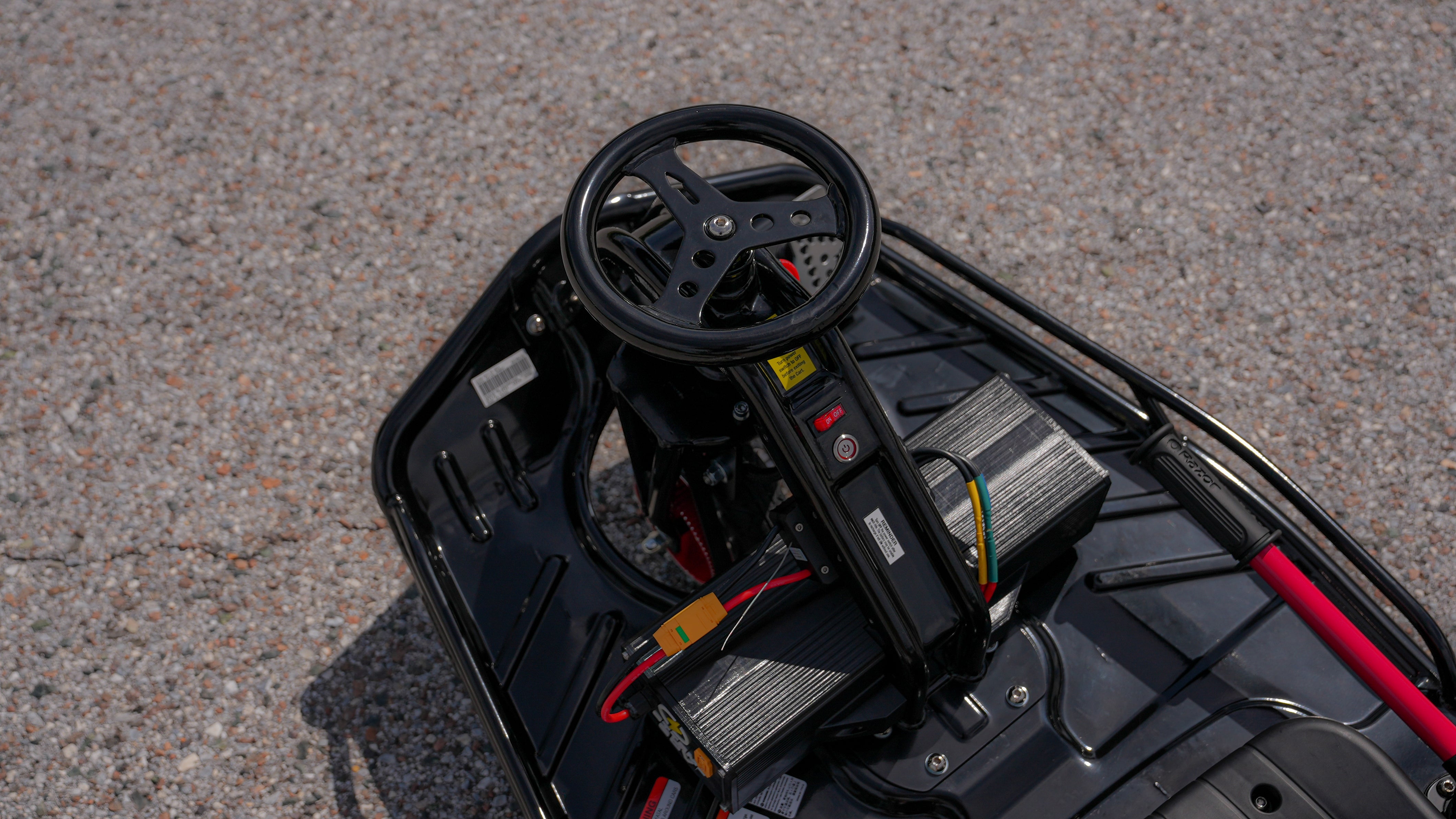 Tottoms Belt Drive Street Kart - Black
