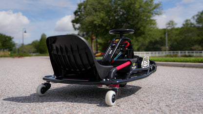 Tottoms Belt Drive Street Kart - Black