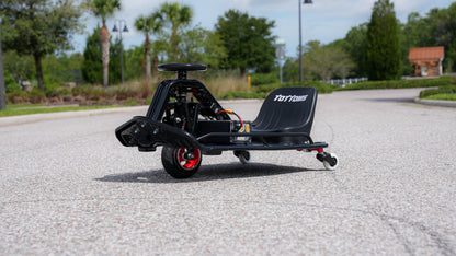Tottoms Belt Drive Street Kart - Black