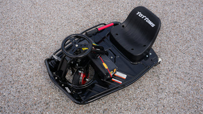 Tottoms Belt Drive Street Kart - Black