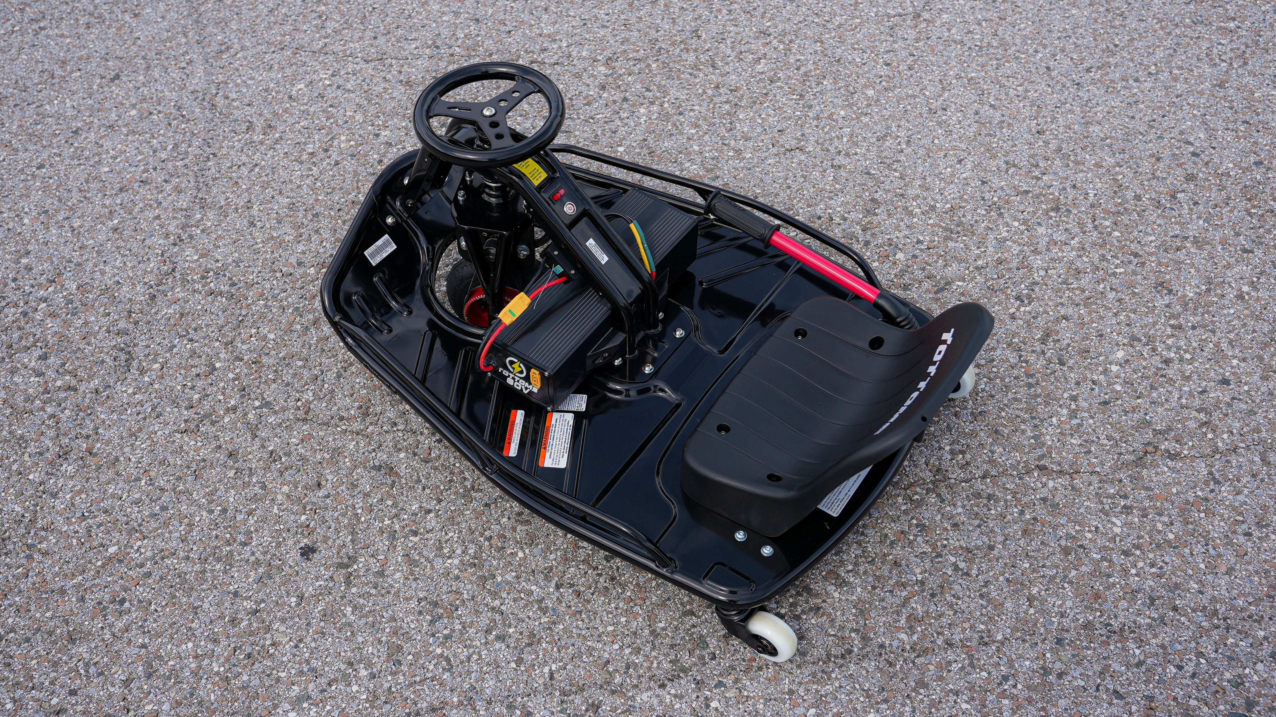 Tottoms Belt Drive Street Kart - Black