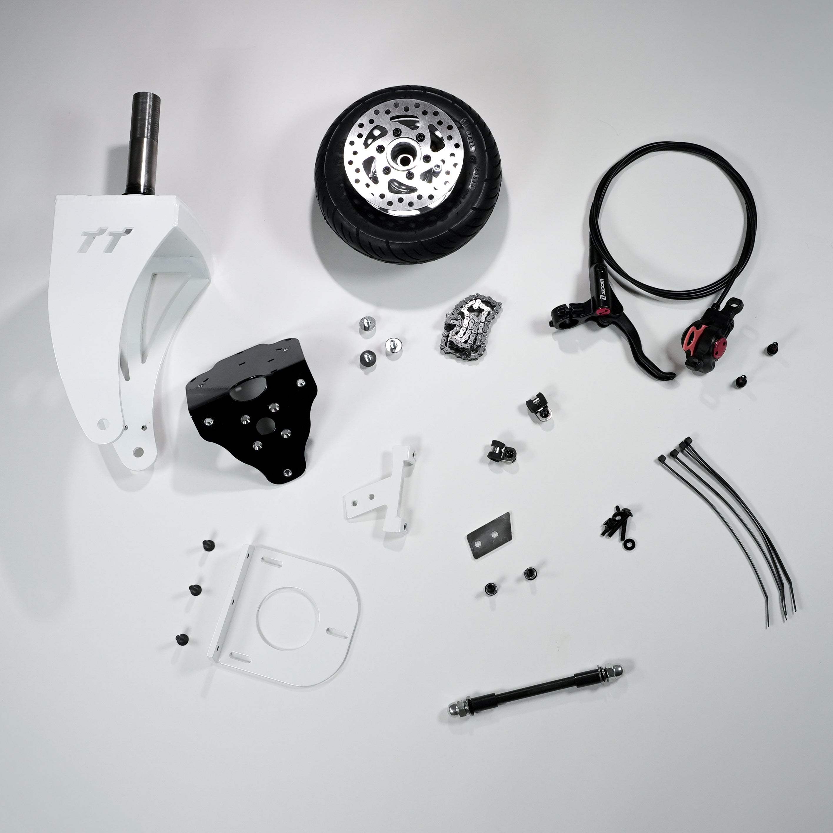 PRO Fork w/ ChargedUp Budget Brushless/7070 Motor Mount