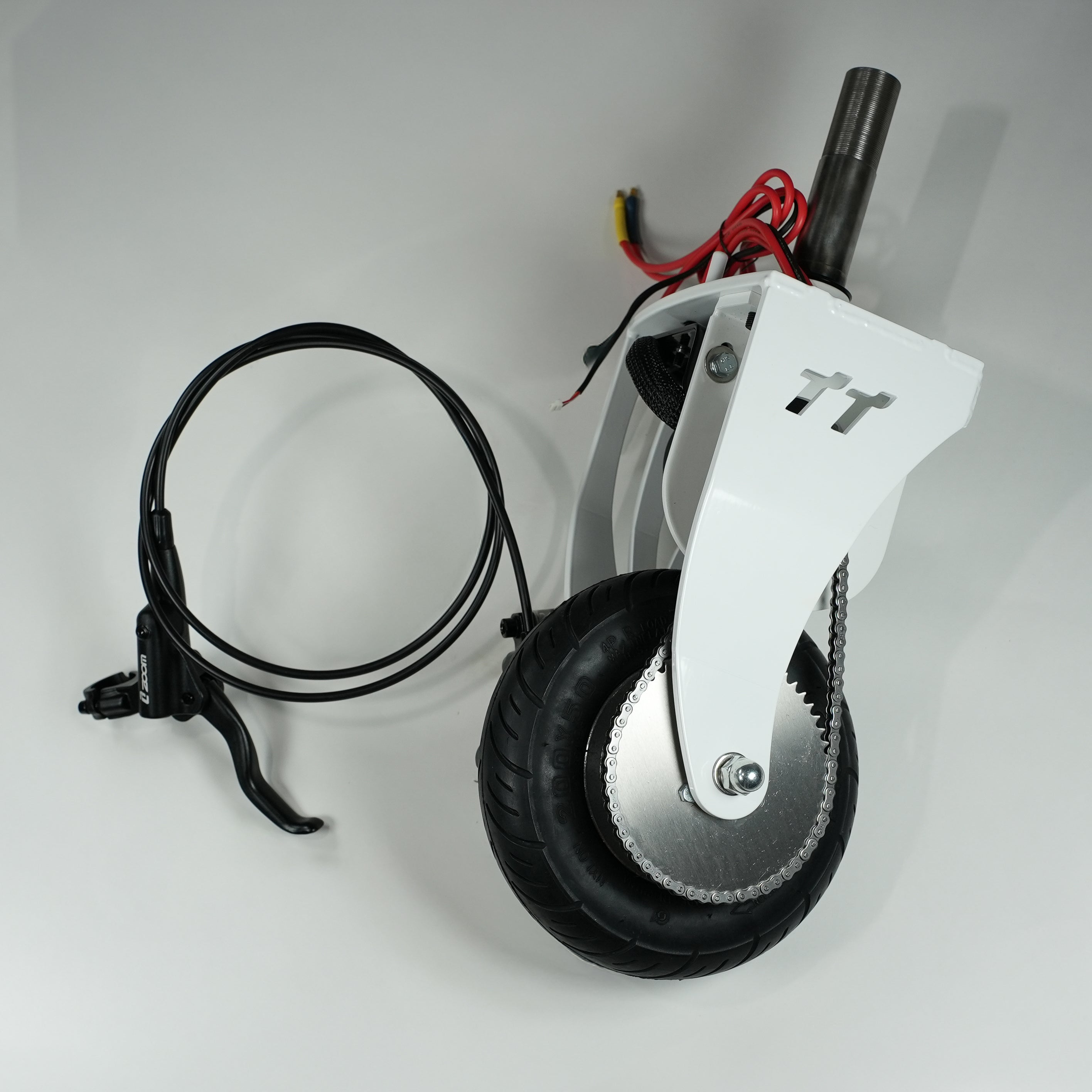 PRO Fork w/ ChargedUp Budget Brushless/7070 Motor Mount