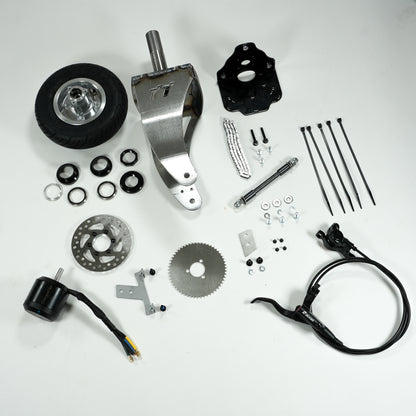 PRO Fork w/ ChargedUp Budget Brushless/7070 Motor Mount