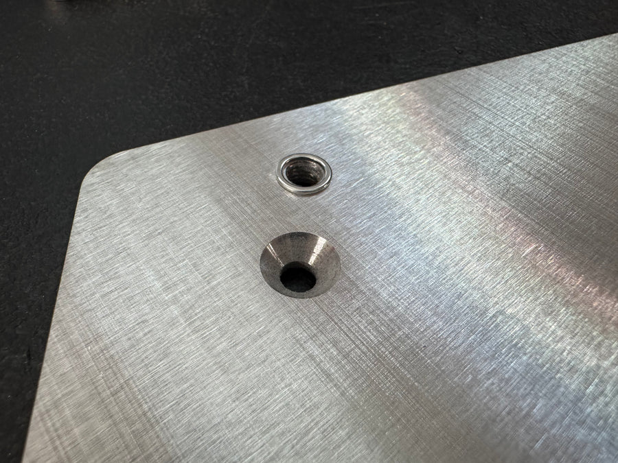 Place 4 Washers Over The M8 Holes