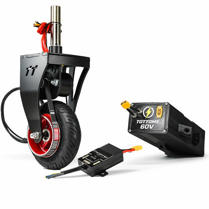 Tottoms Belt Drive PRO Kit - 2600w/3600w Standard Crazy Cart Upgrade Kit