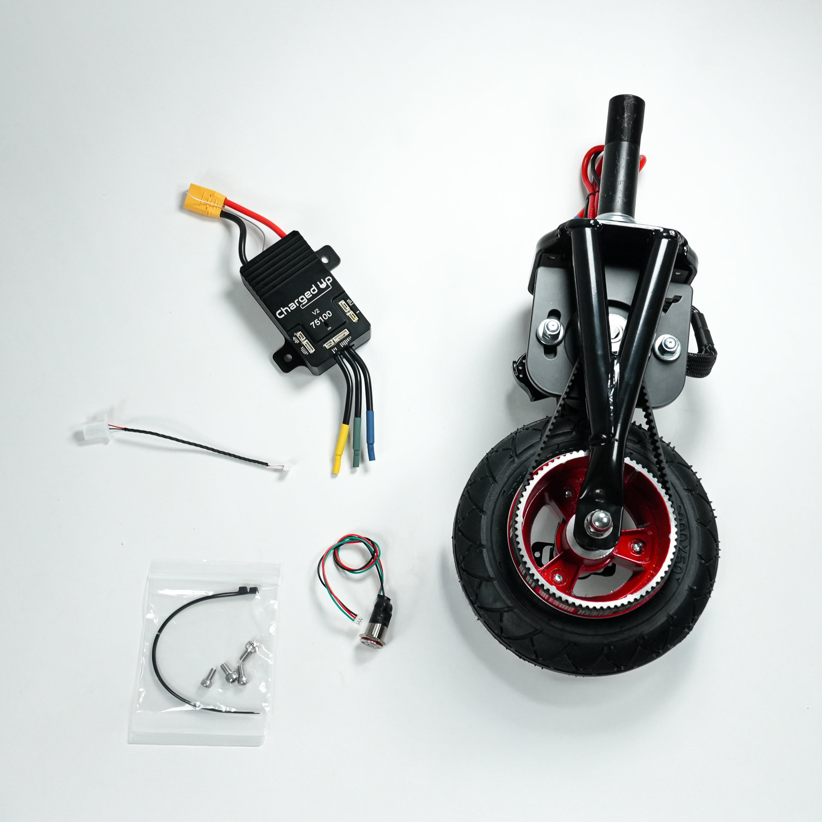 Budget Belt Drive Brushless Kit (4000w) - Standard Crazy Cart Upgrade Kit